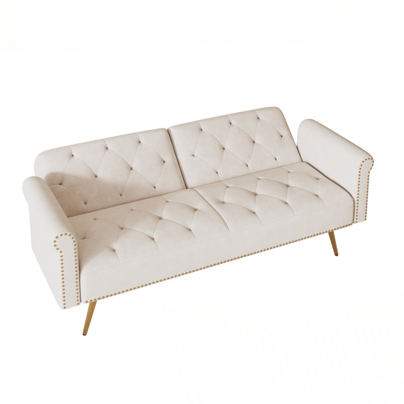 Canapé rembourré pour causeuse, Beige