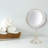 8.5" Lighted Tabletop Magnified Makeup Mirror, Plug In
