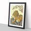 Tora Tiger by Kawanabe Kyosai - Picture Frame Painting Print-55611414-55611416