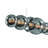 Atomo Dimmable LED Linear Chandelier-98715649-98715650