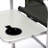 1-piece Padded Folding Outdoor Chair with Side Table and Storage Pockets,Lightweight Oversized Directors Chair for indoor-1839571460