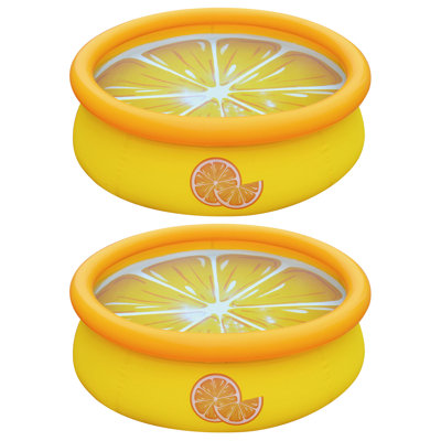 JLeisure Round Inflatable Pool 10 H x 12 W x 12 L