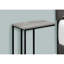 Table de bout en stratifié gris - pièce décorative moderne Snack avec surface Living Essential