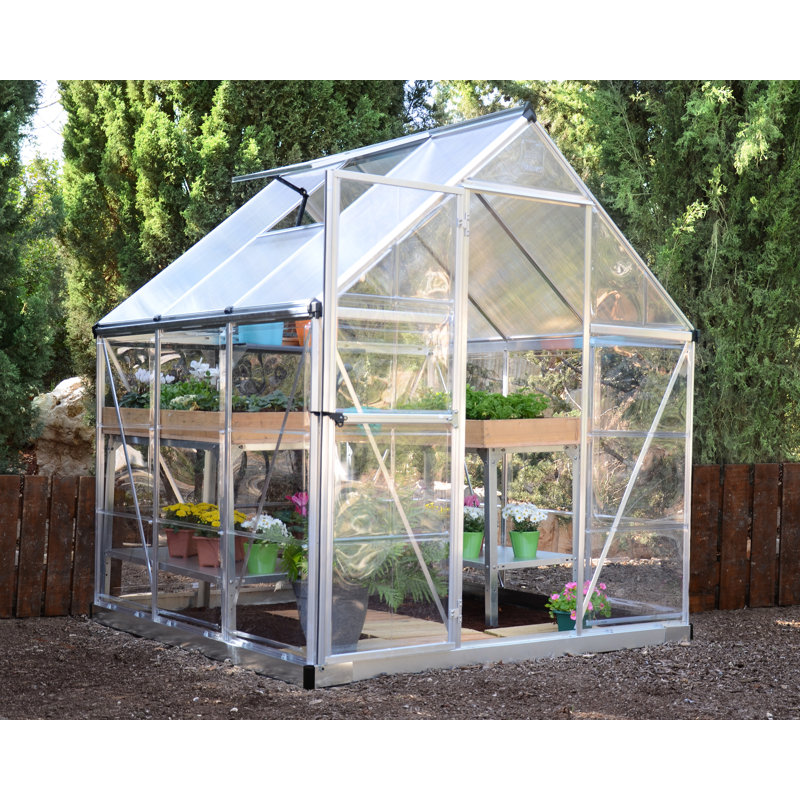 Hybrid Greenhouse, Silver, 82" H x 73" W x 73.2" D