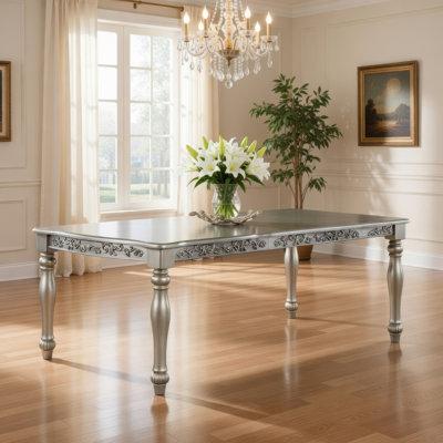 Table de salle à manger rectangulaire L 72 po x l 42 po Kristiine