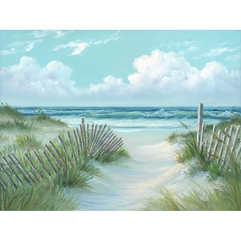 " Pathway Through The Dunes ", 30" H x 40" W