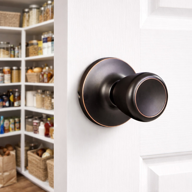 Terrace Dummy Door Knob, Oil Rubbed Bronze
