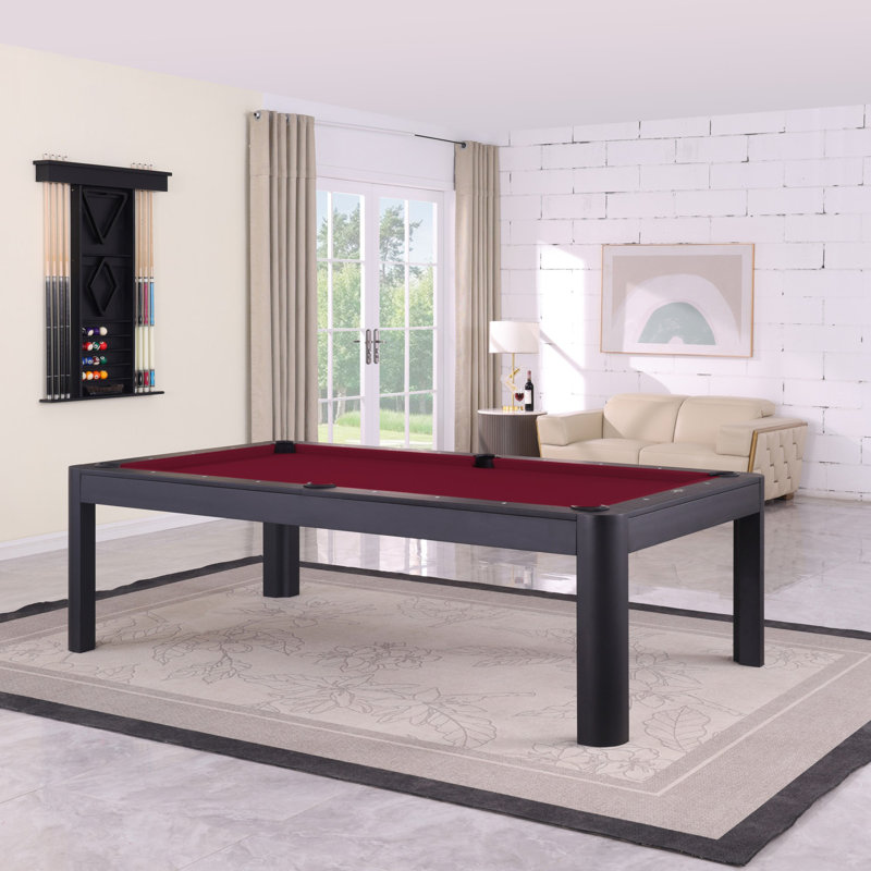 Table de billard en ardoise noire Cadora Duo, Bourgogne, Non, 8 pi