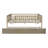 Kids Daybed Wood Bed with Two Drawers-89519854-89519855