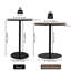 Ensemble de 2 petites tables d'appoint