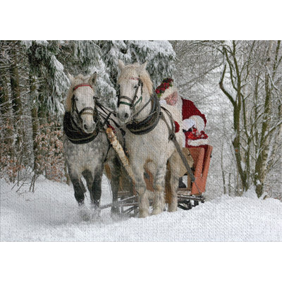 Tapis gris noël
