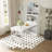 A Foldable Dining Table With A Top Cabinet And A Multi-Functional Sideboard-374931978