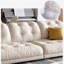 Coussin modulaire beige en polyester-1044055319