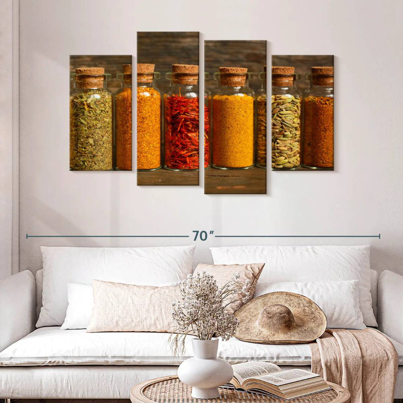 Yarlin Cooking Spices, 32" H x 52" W