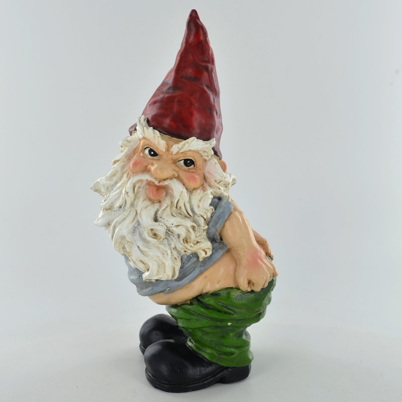 Gholson Cheeky Garden Gnome Fairy Garden