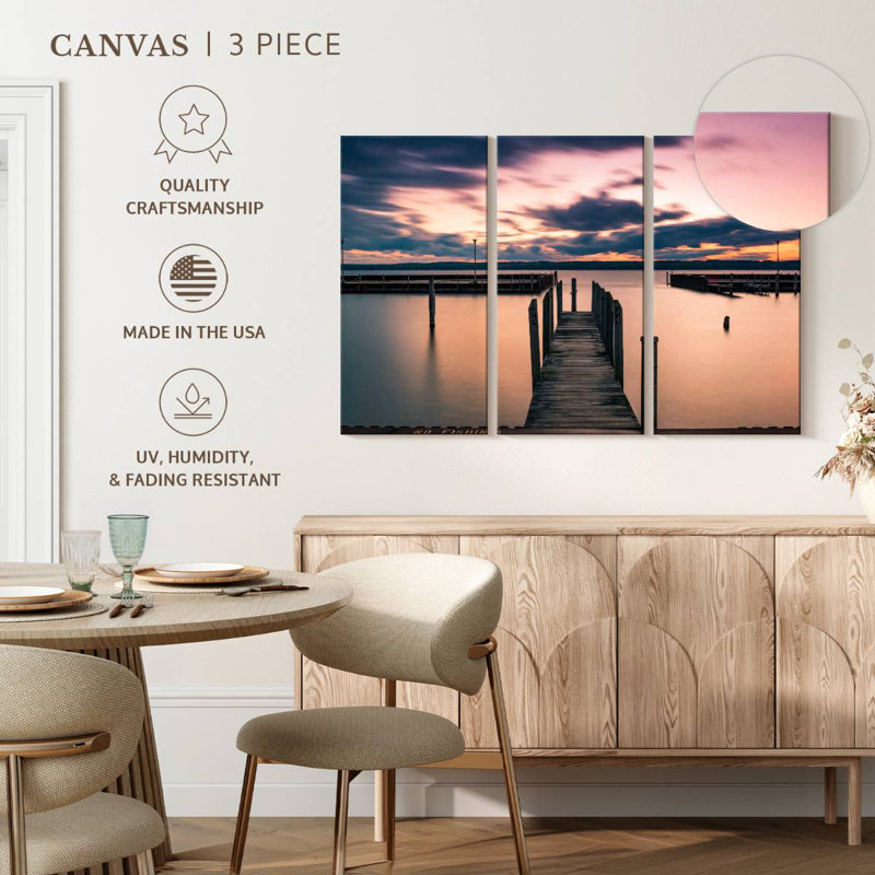 Sampson State Park Pier, 24" H x 38" W