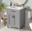 Ensemble de meuble-lavabo simple 24,2 po Fabeha-234638570