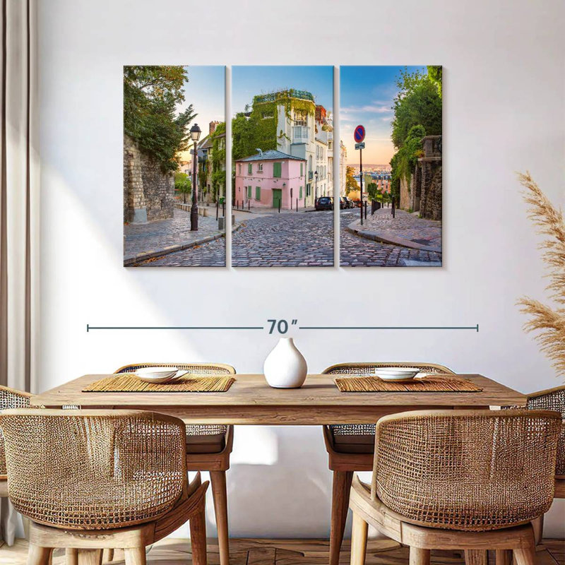 Aime Old Street In Montmartre, 36" H x 57" W