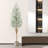 Adcock Artificial Eucalyptus Tree in Pot with Realistic Leaves and Natural Trunk-1855377503