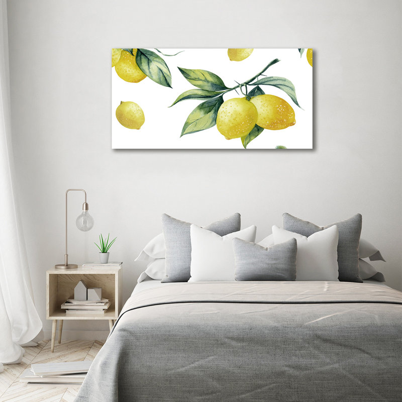 Lemons - No Frame Print on Canvas