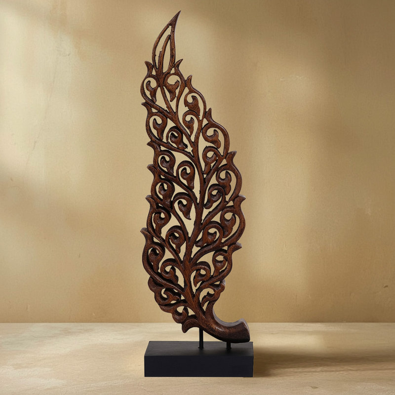 Sculpture en bois Red Barrel Studio®