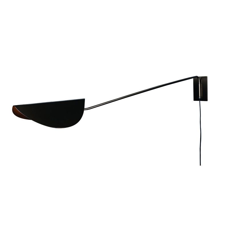 Plume 1 - Light Swing Arm, 8.3" H x 5.9" W x 31.5" D