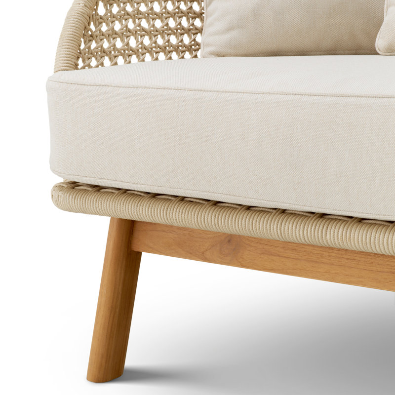 Trinity Outdoor Teak Lounge Chair