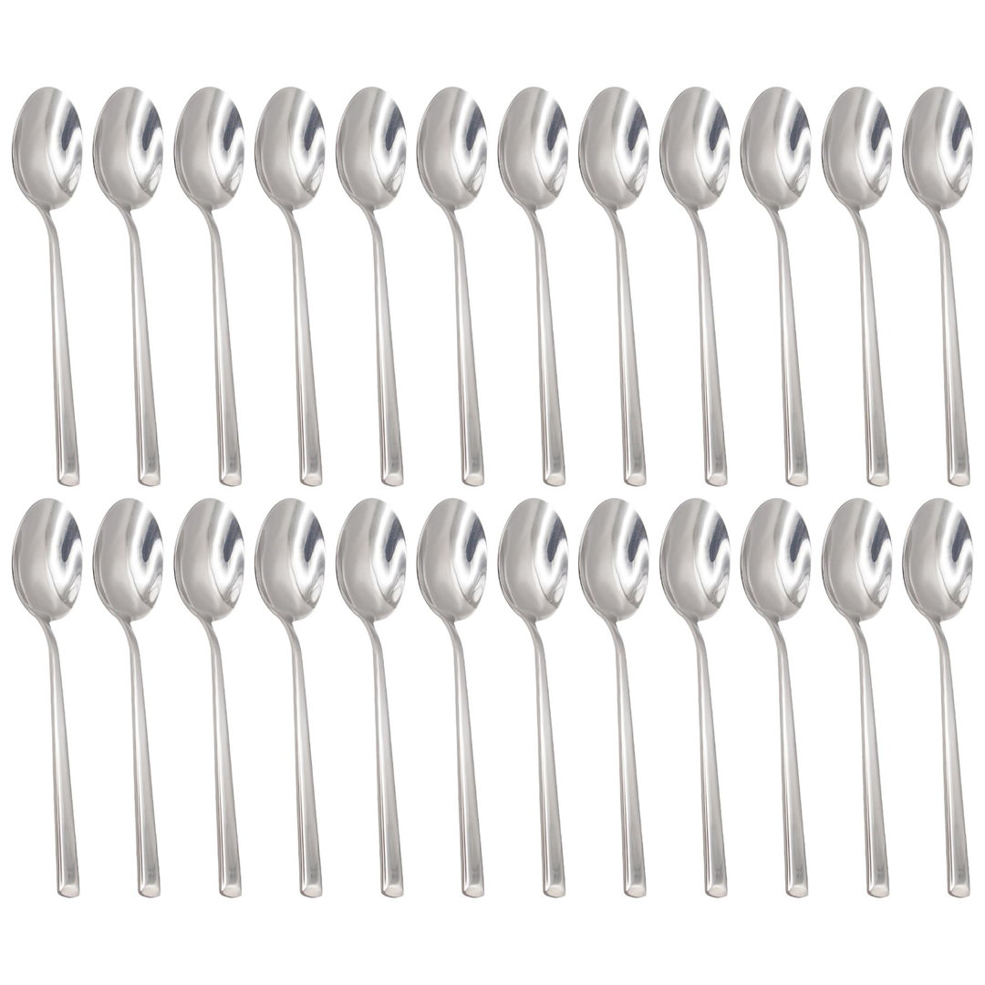 Argon Tableware Tondo Stainless Steel Dessert Spoons