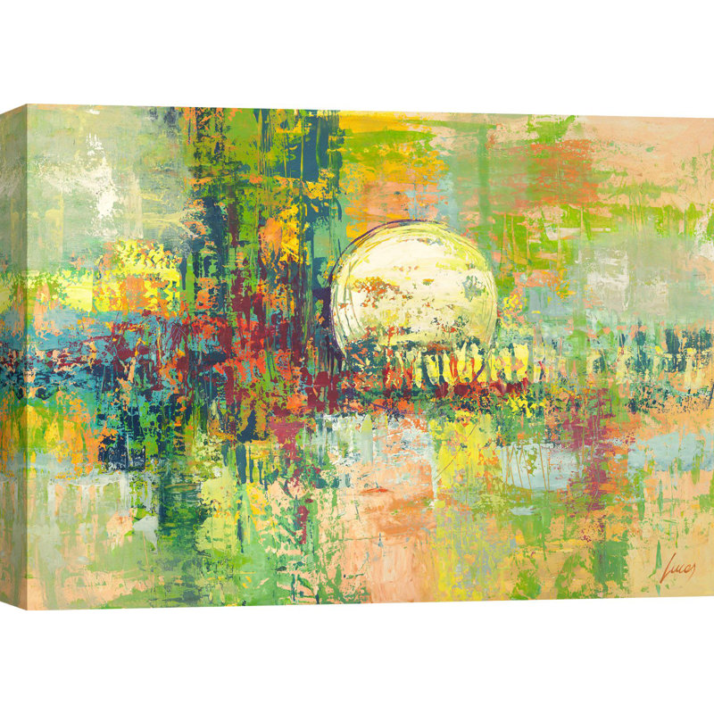 Full Moon by Lucas - Wrapped Canvas Art Prints, 90cm H x 120cm W x 4cm D