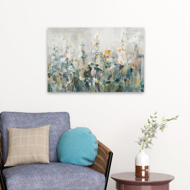Abstrait - jardin rustique neutre, H 16 po x l 24 po