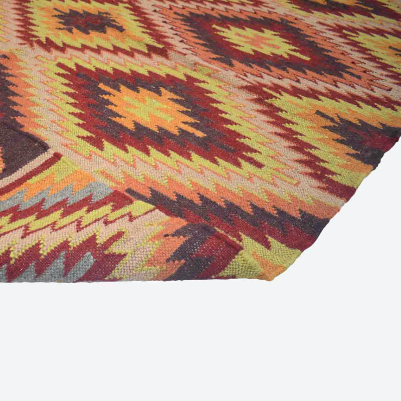 Berengere Geometric Hand Woven Indoor / Outdoor Area Rug, Rectangle 150 x 210cm