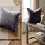 Plain Velvet Cushion Cover-(Pack of 4)-1643677862