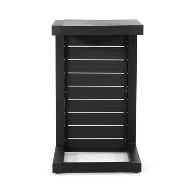 CAPE CORAL ALU C-SHAPED TABLE