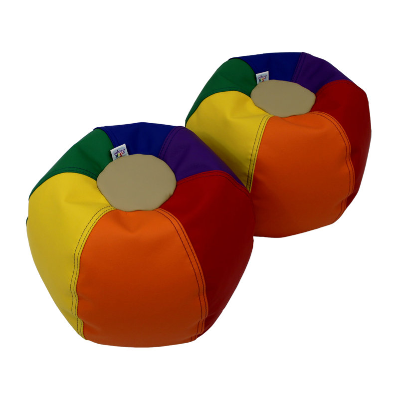 Sac de pois SoftScape, paquet de 2, Similicuir assortis, H 10 po x l 12 po x P 12 po