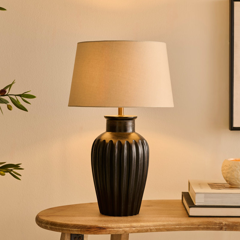 Wood Table Lamp