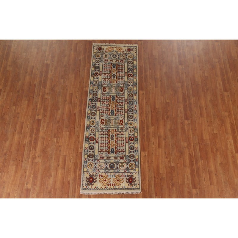 Tapis de couloir oriental géométrique 3x8