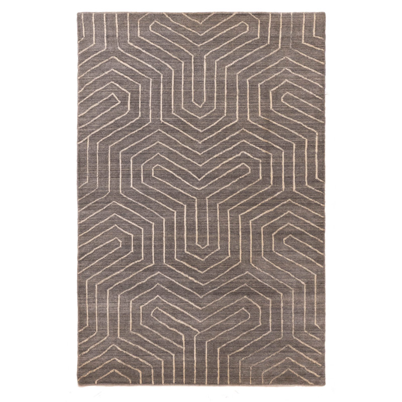 Hockman Grey Rug 4'11" x 7'9"