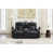 Black Faux Leather