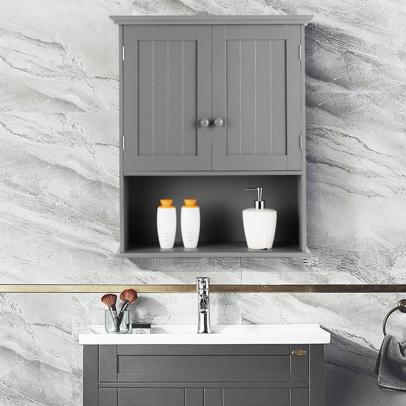 Bitner Bathroom Storage Furniture Set, Grey