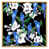 Toile avec cadre flottant or