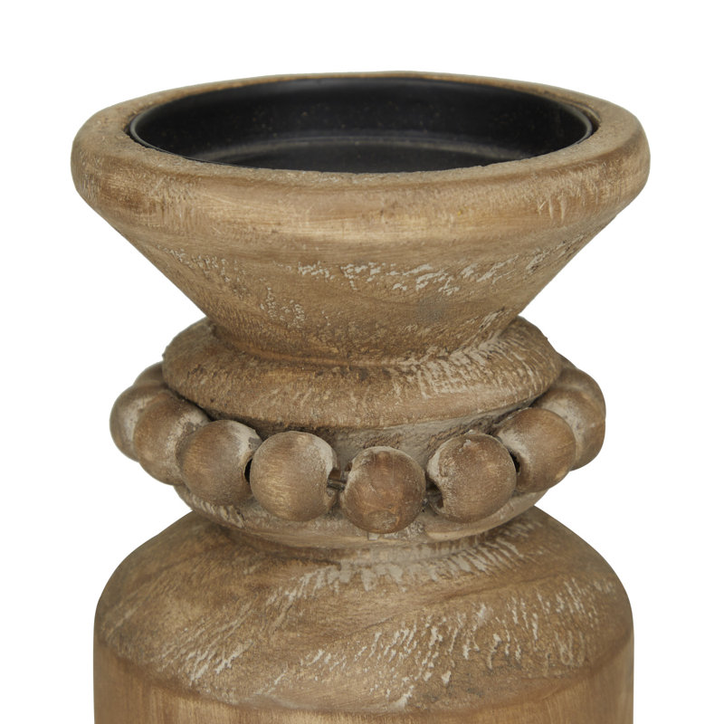 Porte-bougie Traditional, Brun