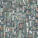 Nostalgie Block Letters Design Wallpaper Roll