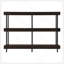 Table d'appoint, console, vestibule, étroit, canapé, salon, chambre à coucher, stratifié brun, métal noir, contemporain, moderne-734956084