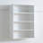 Devi White Wall Mounted Wood Closet System-1924130003