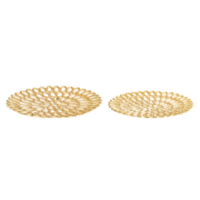Regina Tray - Set of 2 Gold