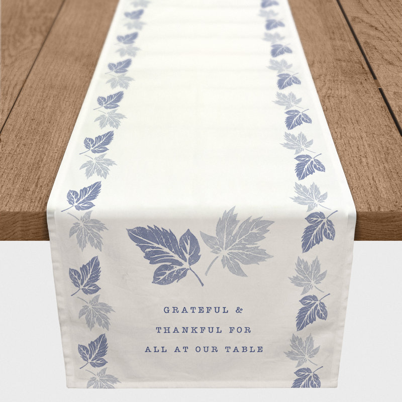 Spirgel Thanksgiving Table Runner, 72" L x 16" W
