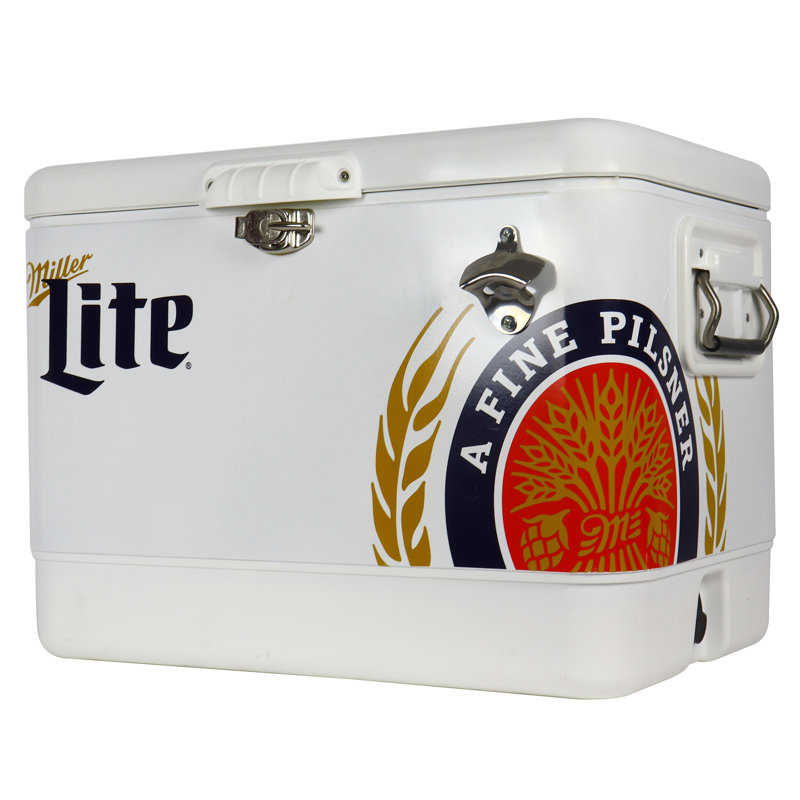 Glacière avec ouvre-bouteille Miller Lite, 51 L (54 pte), 85 canettes