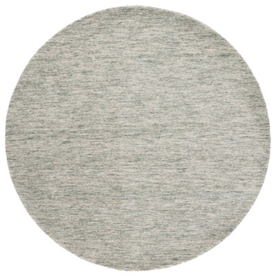 Himalaya Handloomed Wool Cotton Rug in Teal