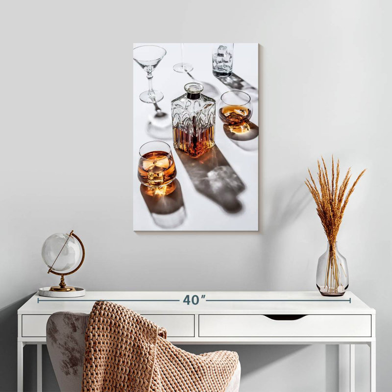 Verres à décanter Yarlin, H 24 po x l 16 po