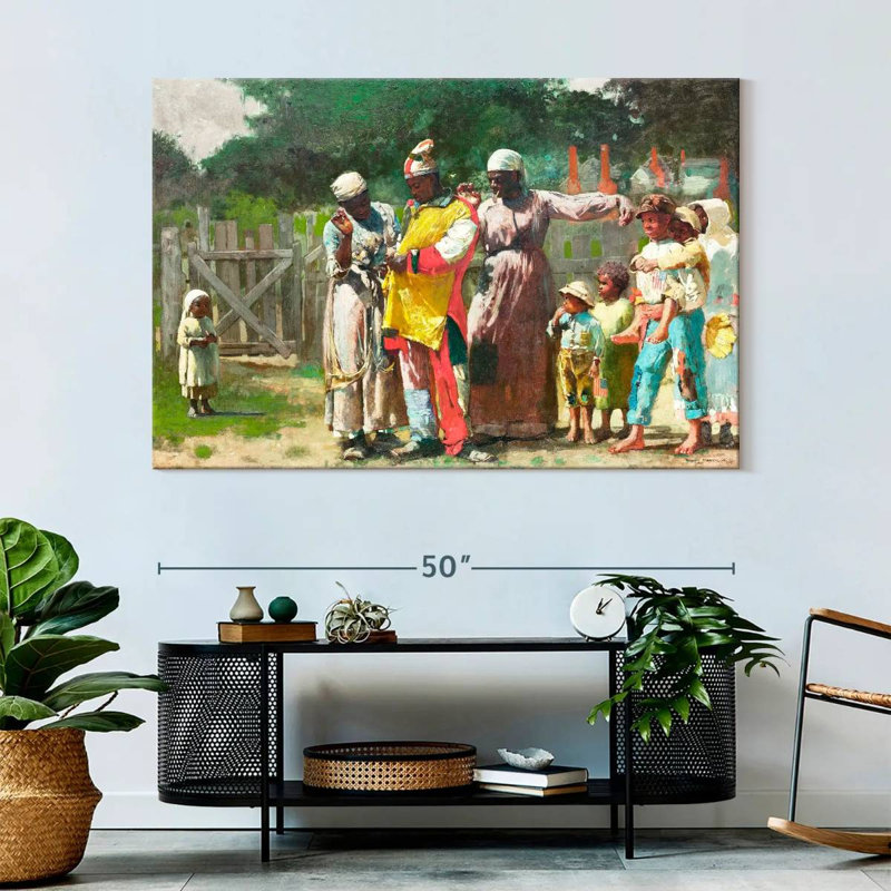 S'habiller pour le carnaval, H 34 po x l 51 po